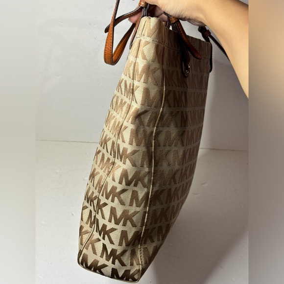 MICHAEL MICHAEL KORS Tote Bag Logo pattern Canvas - Picture 6 of 11